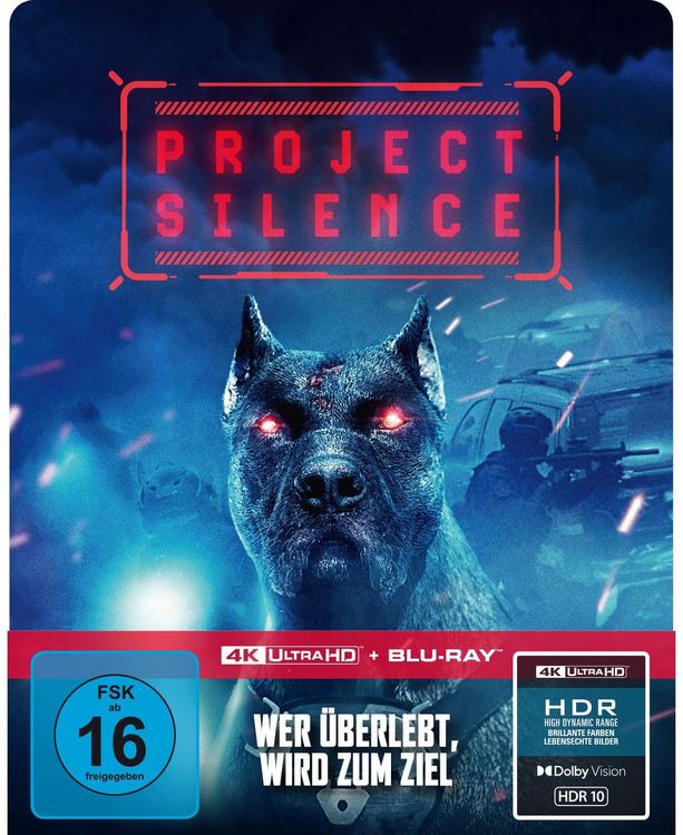 Produktbild: Project Silence - 2-Disc Limited SteelBook (4K Ultra HD) (+ Blu-ray)