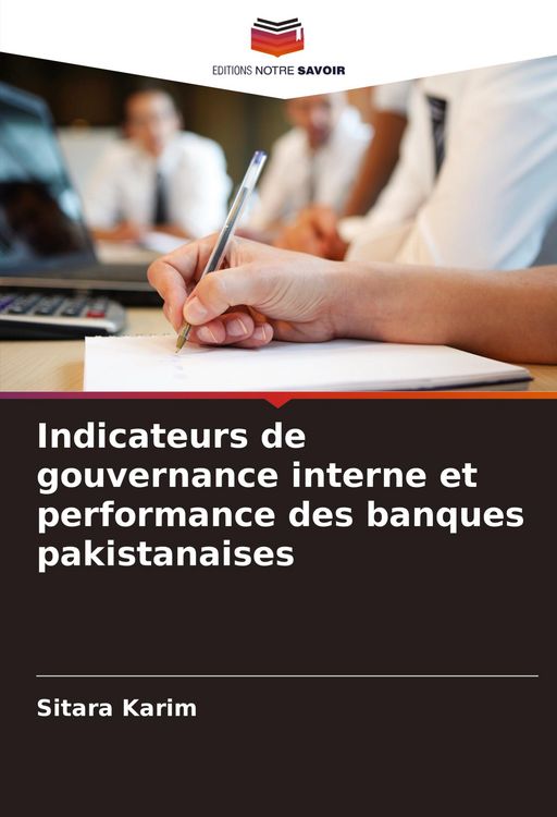 Produktbild: Indicateurs de gouvernance interne et performance des banques pakistanaises