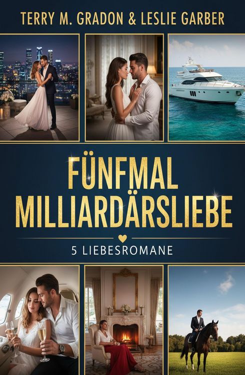 Produktbild: F&uuml;nfmal Milliard&auml;rsliebe: 5 Liebesromane