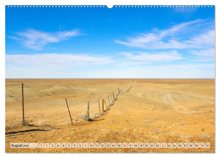 Produktbild: Australien - Kontraste (Wandkalender 2026 DIN A2 quer), CALVENDO Monatskalender