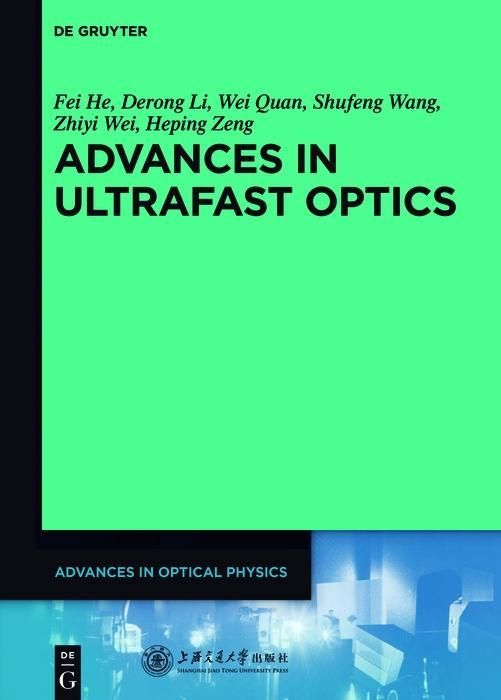 Produktbild: Advances in Ultrafast Optics