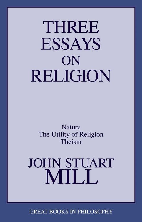 Produktbild: Three Essays on Religion