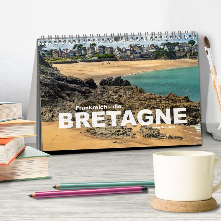 Produktbild: Frankreich - die Bretagne (Tischkalender 2026 DIN A5 quer), CALVENDO Monatskalender