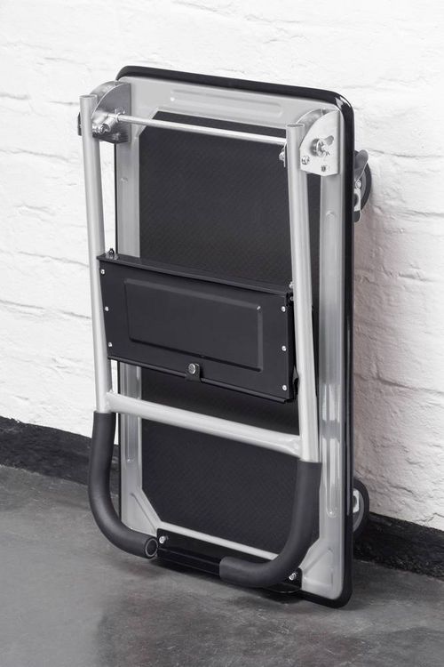 Produktbild: Meister Werkzeuge 8985620 Plattformwagen klappbar, mit Ablagefach Stahl Traglast (max.): 150 kg