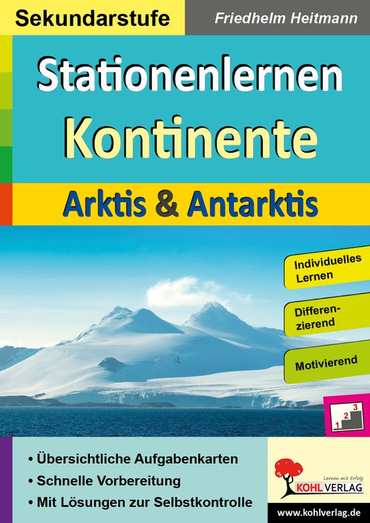 Bild vom Artikel Stationenlernen Kontinente / Arktis & Antarktis vom Autor Friedhelm Heitmann