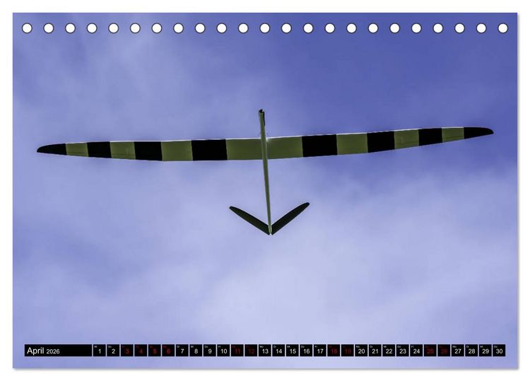Produktbild: F-5J Segler, Bilder zur Bavarian Open Serie (Tischkalender 2026 DIN A5 quer), CALVENDO Monatskalender