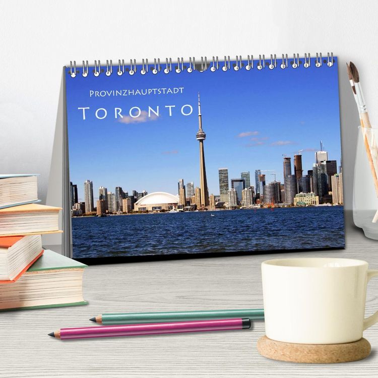 Produktbild: Provinzhauptstadt Toronto (Tischkalender 2026 DIN A5 quer), CALVENDO Monatskalender