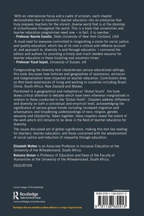 Produktbild: Teacher Education for Diversity