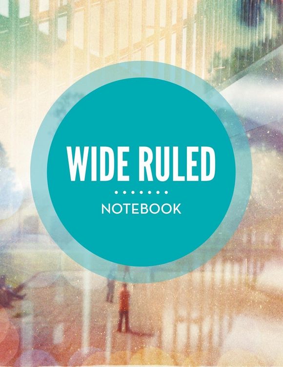 Produktbild: Wide Ruled Notebook