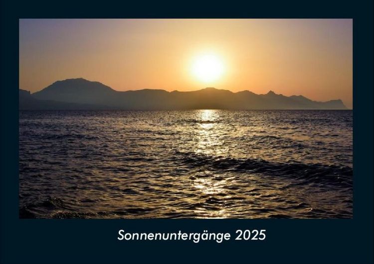 Produktbild: Sonnenunterg&auml;nge 2025 Fotokalender DIN A4