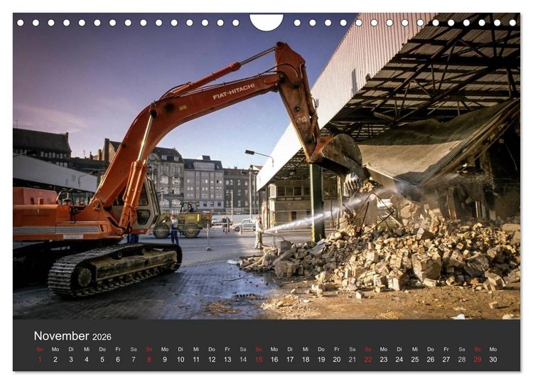 Produktbild: Berlin - der Fall der Mauer (Wandkalender 2026 DIN A4 quer), CALVENDO Monatskalender