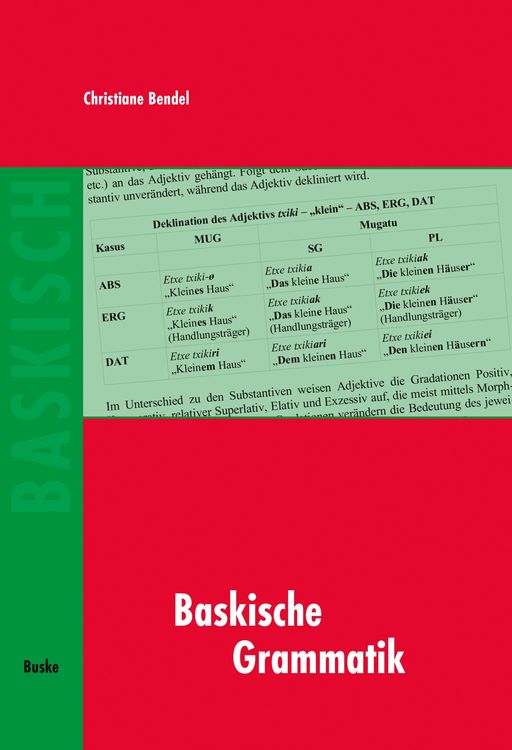 Produktbild: Baskische Grammatik