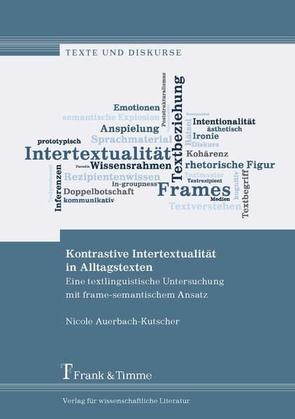 Produktbild: Kontrastive Intertextualit&auml;t in Alltagstexten
