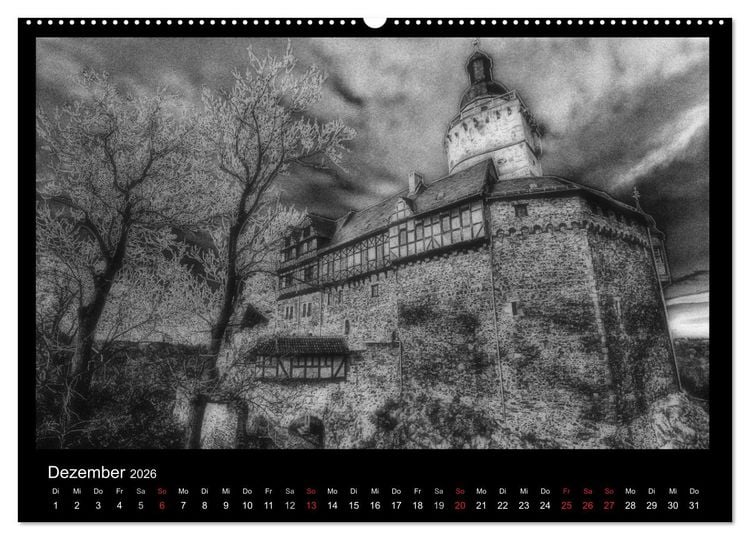 Produktbild: Mystische Orte 2026 (Wandkalender 2026 DIN A2 quer), CALVENDO Monatskalender