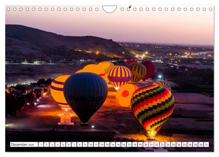 Produktbild: &Auml;gypten Landschaften am Nil (Wandkalender 2026 DIN A4 quer), CALVENDO Monatskalender