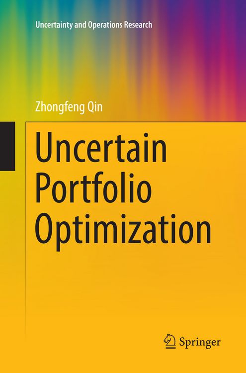 Produktbild: Uncertain Portfolio Optimization