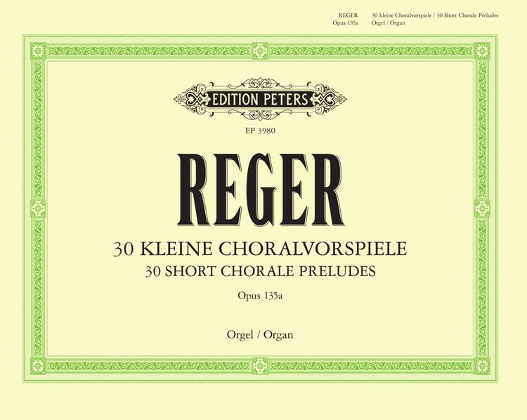 Produktbild: 30 Short Chorale Preludes Op.135a