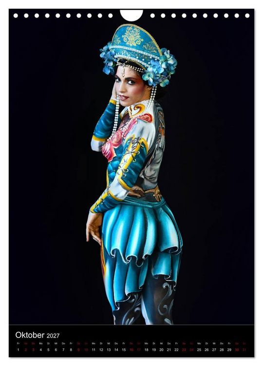 Produktbild: World Bodypainting Festival #21 (Wandkalender 2027 DIN A4 hoch), CALVENDO Monatskalender