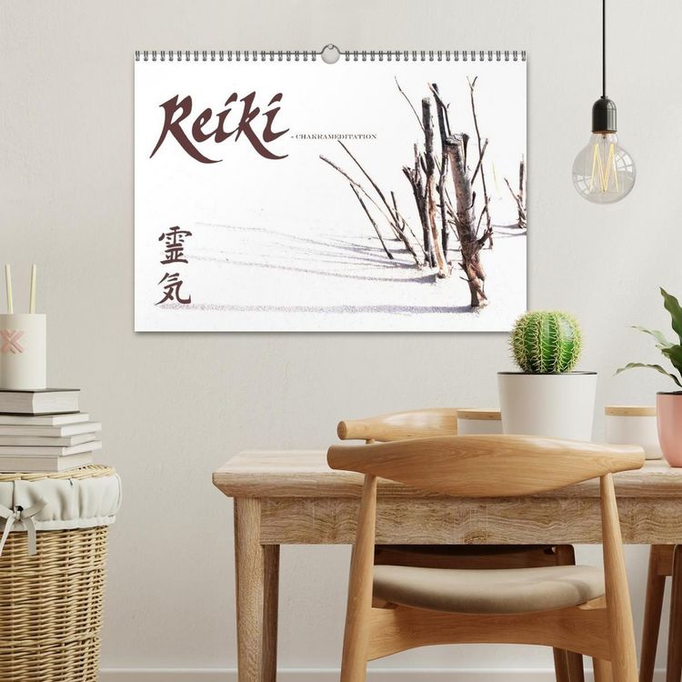 Produktbild: REIKI - Chakrameditation (Wandkalender 2027 DIN A3 quer), CALVENDO Monatskalender
