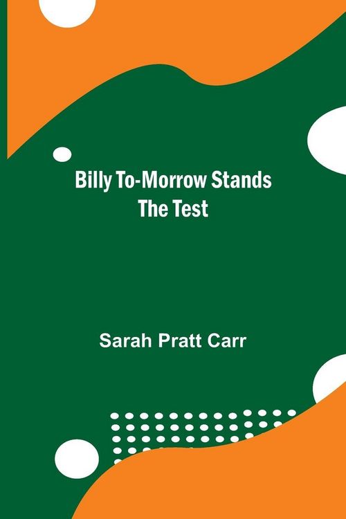 Produktbild: Billy To-Morrow Stands The Test