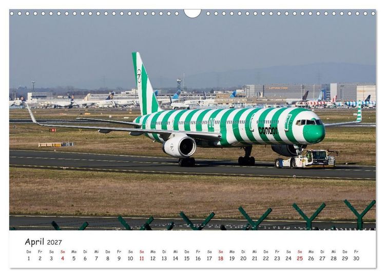 Produktbild: Frankfurt Airport - EDDF (Wandkalender 2027 DIN A3 quer), CALVENDO Monatskalender
