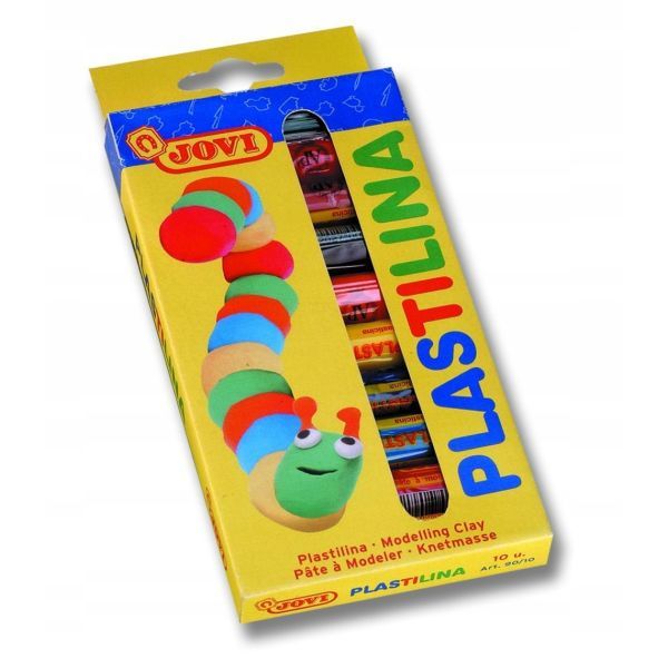 Produktbild: PLASTILINA Knetmasse 10er Schachtel, 10x15g