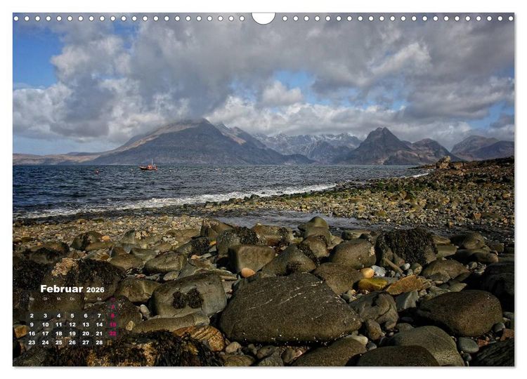 Produktbild: Naturparadies Schottland (Wandkalender 2026 DIN A3 quer), CALVENDO Monatskalender