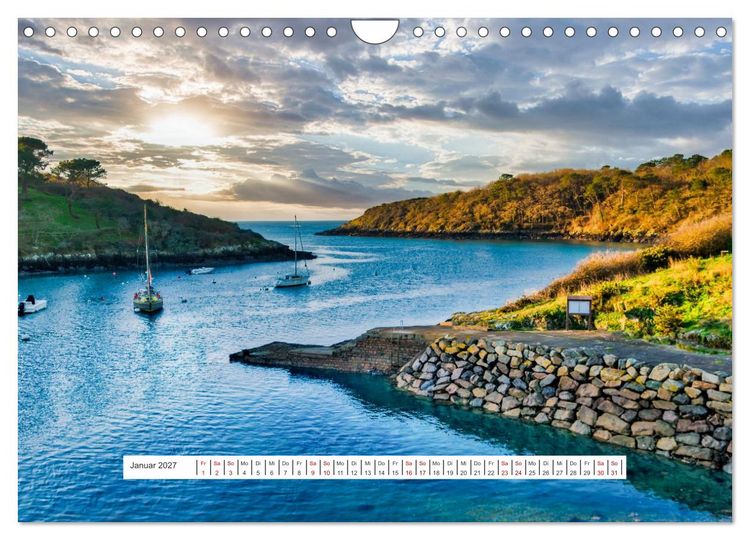 Produktbild: Die Sonne der Bretagne &ndash; Zwischen Himmel und Erde (Wandkalender 2027 DIN A4 quer), CALVENDO Monatskalender