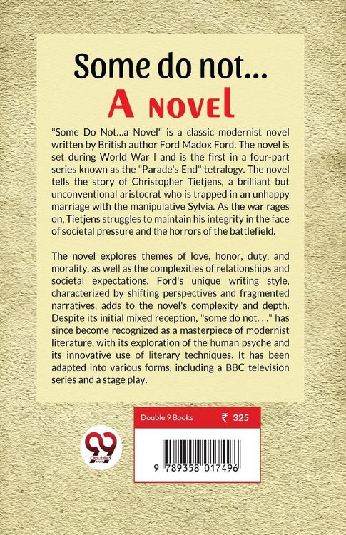 Produktbild: Some Do Not. . . A Novel