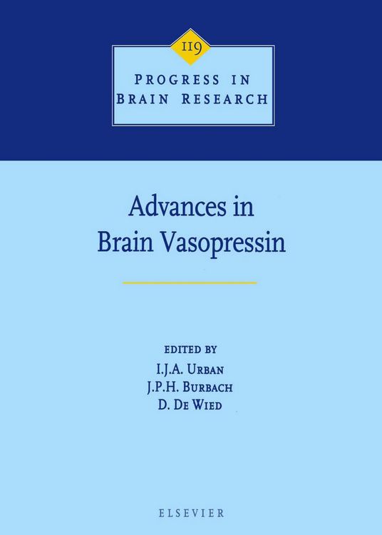 Produktbild: Advances in Brain Vasopressin