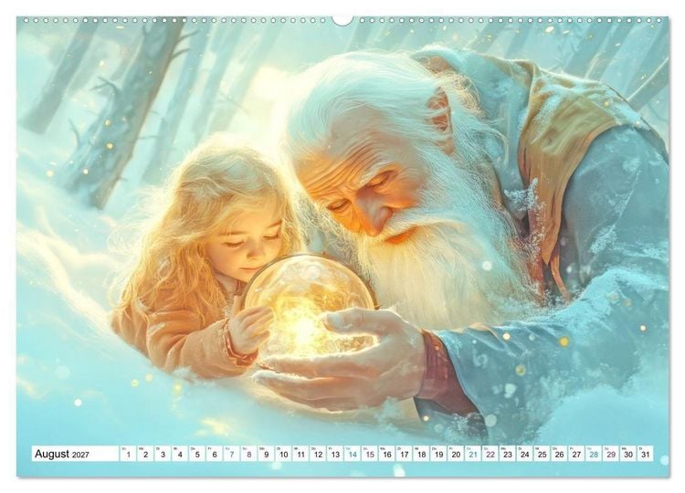 Produktbild: Winterm&auml;rchen - Der fantastischen Art (Wandkalender 2027 DIN A2 quer), CALVENDO Monatskalender