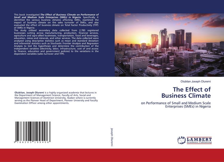 Produktbild: The Effect of Business Climate