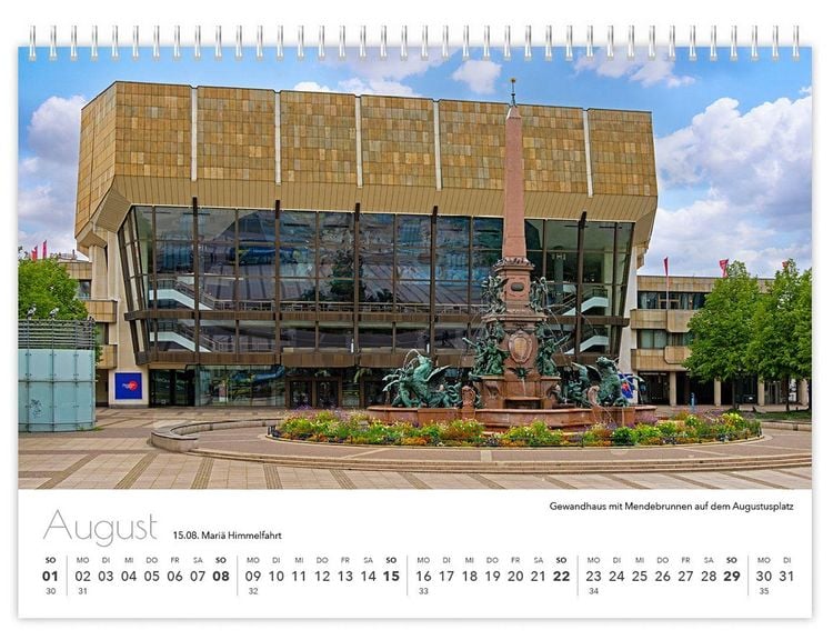 Produktbild: Kalender Leipzig kompakt 2027