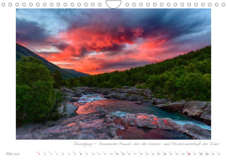 Produktbild: Sehnsucht Norwegen - Meer, Wasserf&auml;lle, Fjorde und Fjells - Der S&uuml;dwesten (Wandkalender 2022 DIN A4 quer)