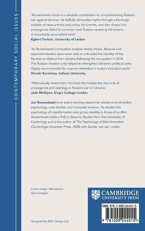 Produktbild: Propaganda and Ideology in the Russian-Ukrainian War