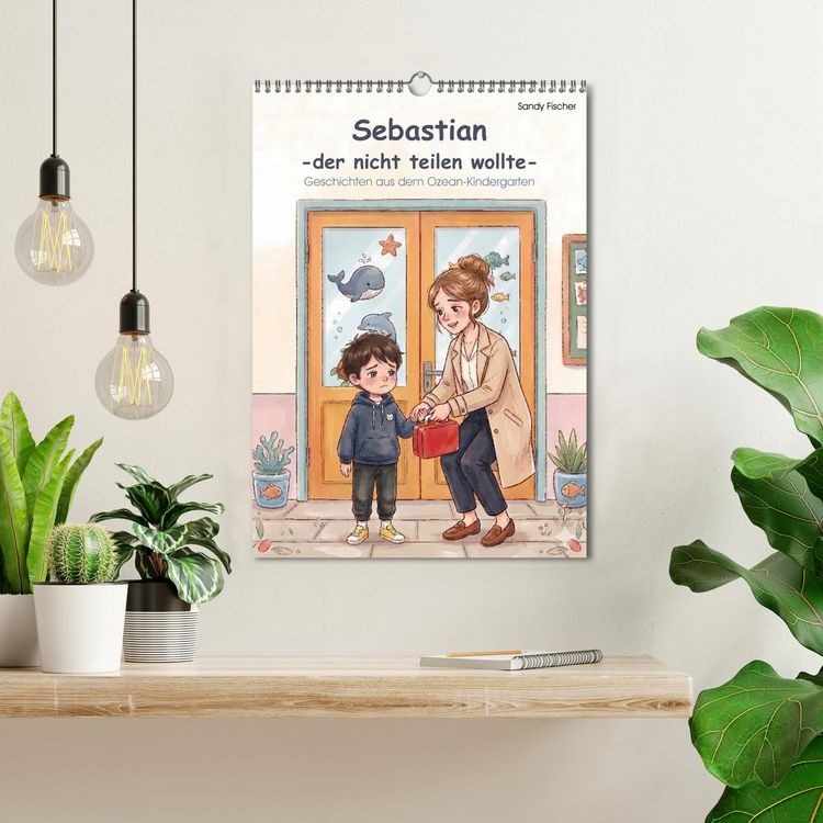 Produktbild: Sebastian - der nicht teilen wollte (Wandkalender 2027 DIN A3 hoch), CALVENDO Monatskalender