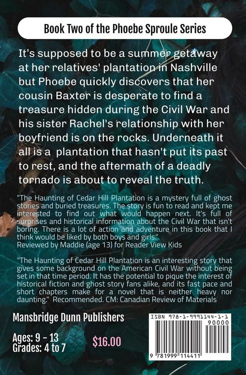Produktbild: The Haunting of Cedar Hill Plantation