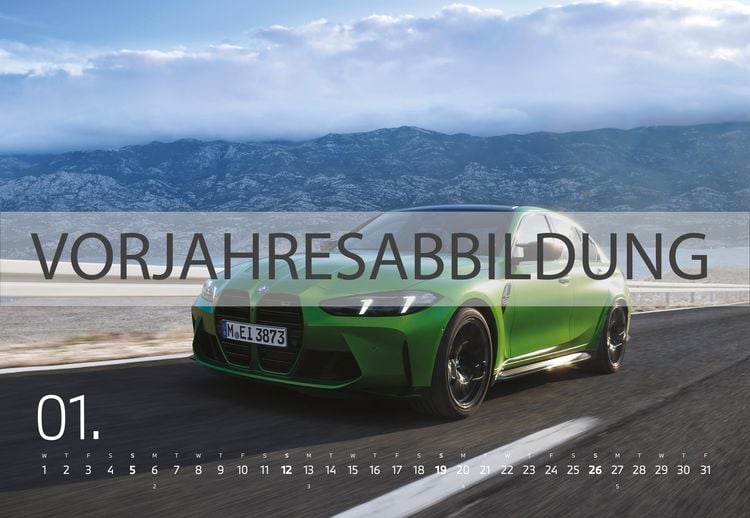 Produktbild: BMW M Wandkalender 2026