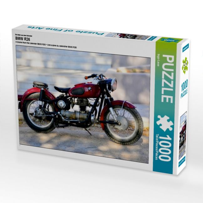 Produktbild: CALVENDO Puzzle Ein Motiv aus dem Kalender BMW R26 | 1000 Teile Lege-Gr&ouml;&szlig;e 64x48cm Foto-Puzzle f&uuml;r gl&uuml;ckliche Stunden