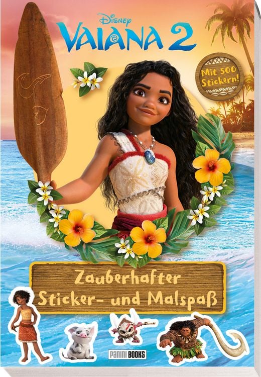 Produktbild: Disney Vaiana 2: Zauberhafter Sticker- und Malspa&szlig;