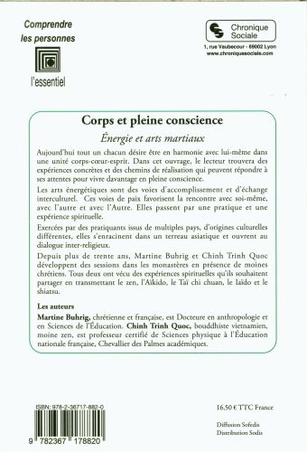 Produktbild: Corps et pleine conscience : &eacute;nergie et arts martiaux