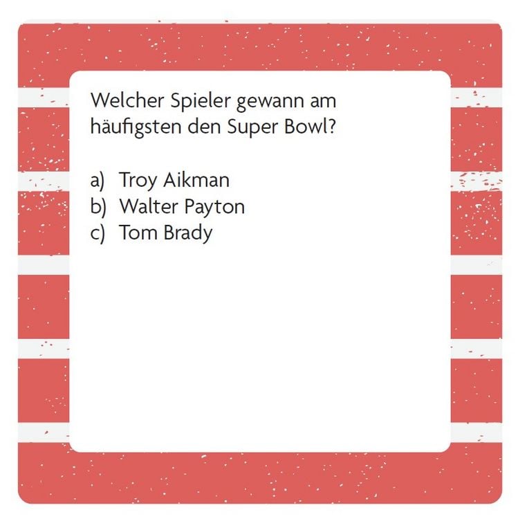 Produktbild: Das American Football-Quiz
