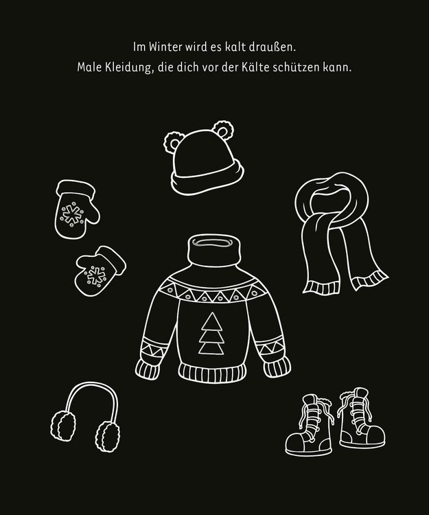 Produktbild: Mein leuchtendes Winter-Kritzkratz-Buch