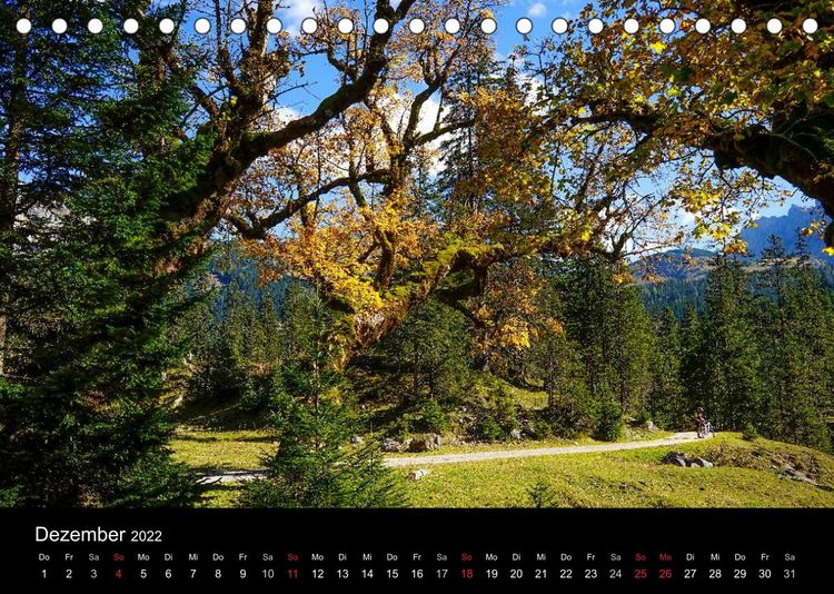 Produktbild: Karwendelherbst (Tischkalender 2022 DIN A5 quer)