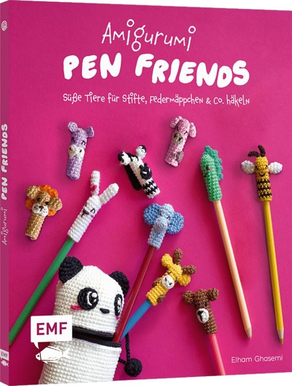 Produktbild: Amigurumi Pen Friends &ndash; S&uuml;&szlig;e Tiere f&uuml;r Stifte, Federm&auml;ppchen und Co. h&auml;keln