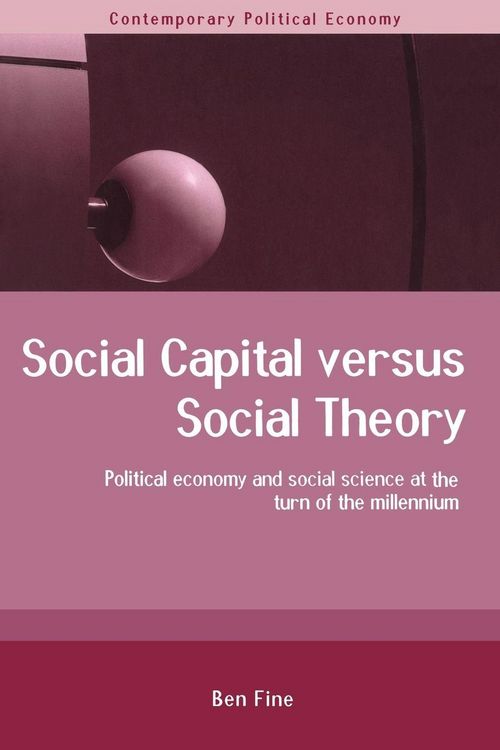 Produktbild: Social Capital Versus Social Theory