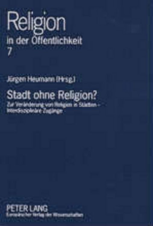 Produktbild: Stadt ohne Religion?