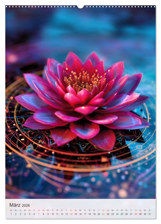 Produktbild: Spirituelle Reise (hochwertiger Premium Wandkalender 2026 DIN A2 hoch), Kunstdruck in Hochglanz