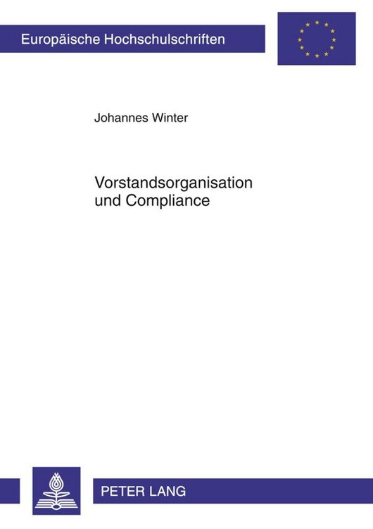 Produktbild: Vorstandsorganisation und Compliance