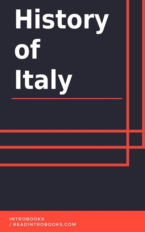 Produktbild: History of Italy
